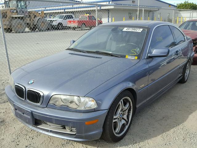 WBABN53482PH01711 - 2002 BMW 330 CI BLUE photo 2