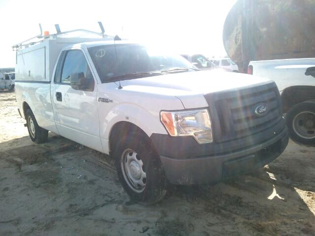 1FTMF1CW9AKA46549 - 2010 FORD F150 WHITE photo 1