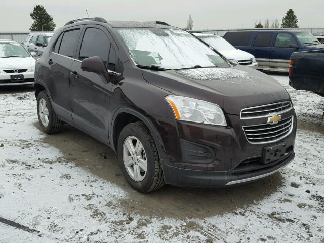 KL7CJRSB5FB211752 - 2015 CHEVROLET TRAX 1LT BROWN photo 1