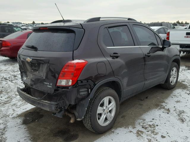 KL7CJRSB5FB211752 - 2015 CHEVROLET TRAX 1LT BROWN photo 4