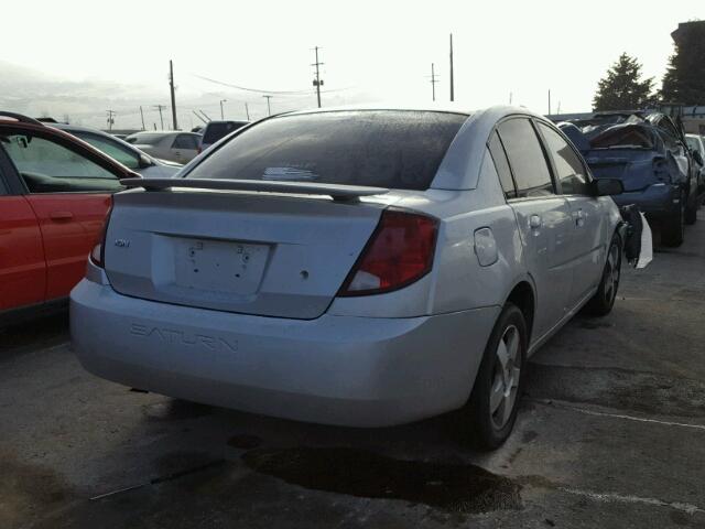 1G8AL55F66Z174613 - 2006 SATURN ION LEVEL SILVER photo 4