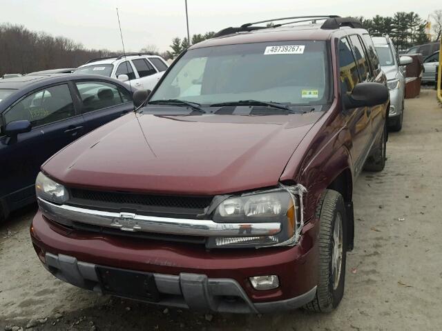 1GNET16S446232106 - 2004 CHEVROLET TRAILBLAZE RED photo 9