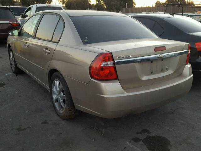 1G1ZT51F26F228045 - 2006 CHEVROLET MALIBU LT TAN photo 3