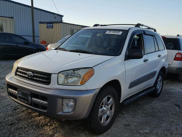 JTEGH20V130083002 - 2003 TOYOTA RAV4 WHITE photo 2