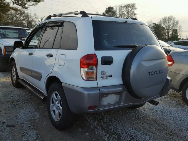 JTEGH20V130083002 - 2003 TOYOTA RAV4 WHITE photo 3