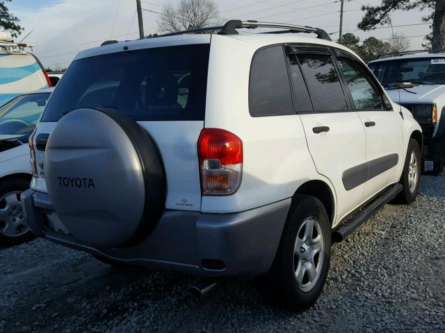 JTEGH20V130083002 - 2003 TOYOTA RAV4 WHITE photo 4