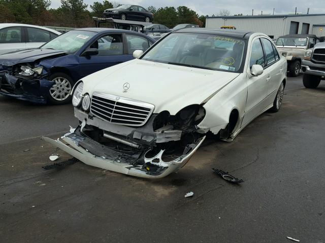 WDBUF87X28B262859 - 2008 MERCEDES-BENZ E 350 4MAT WHITE photo 2