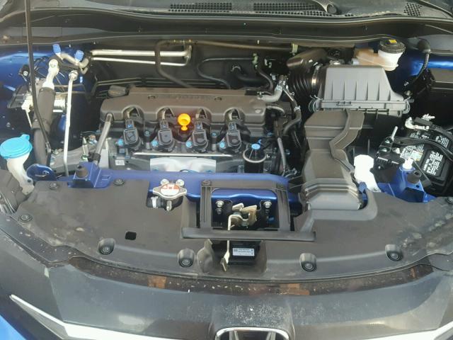 3CZRU5H72JM701500 - 2018 HONDA HR-V EXL BLUE photo 7