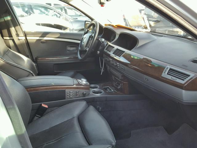 WBAGN63403DS44419 - 2003 BMW 745 LI SILVER photo 5