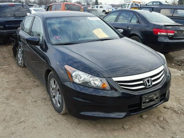 1HGCP2F64CA102207 - 2012 HONDA ACCORD SE BLACK photo 1