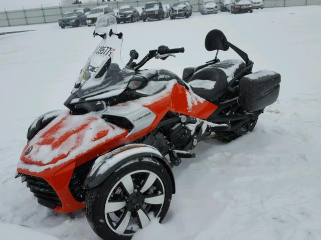 2BXRDCD21FV000054 - 2015 CAN-AM SPYDER ROA ORANGE photo 2