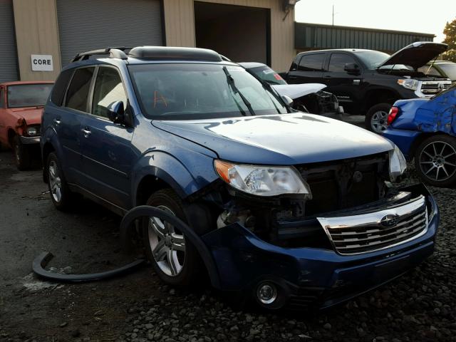 JF2SH64679H718499 - 2009 SUBARU FORESTER 2 BLUE photo 1