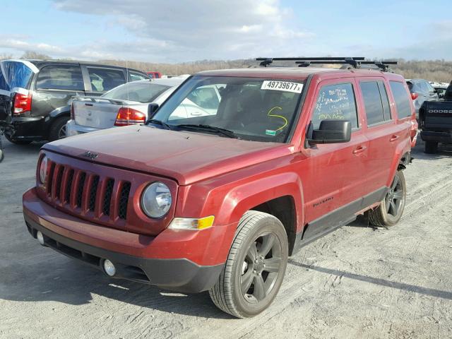 1C4NJPBA9FD211281 - 2015 JEEP PATRIOT SP RED photo 2