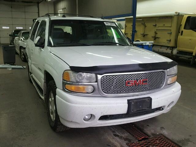 1GKEK63U44J221641 - 2004 GMC YUKON DENA WHITE photo 1