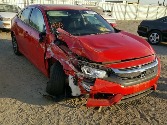 2HGFC2F8XGH550761 - 2016 HONDA CIVIC EX RED photo 1