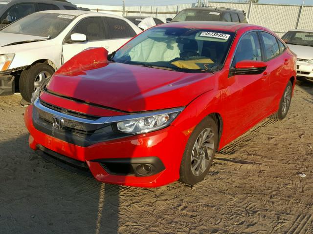 2HGFC2F8XGH550761 - 2016 HONDA CIVIC EX წითელი ფოტო 2