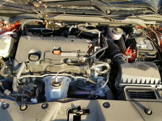 2HGFC2F8XGH550761 - 2016 HONDA CIVIC EX წითელი ფოტო 7