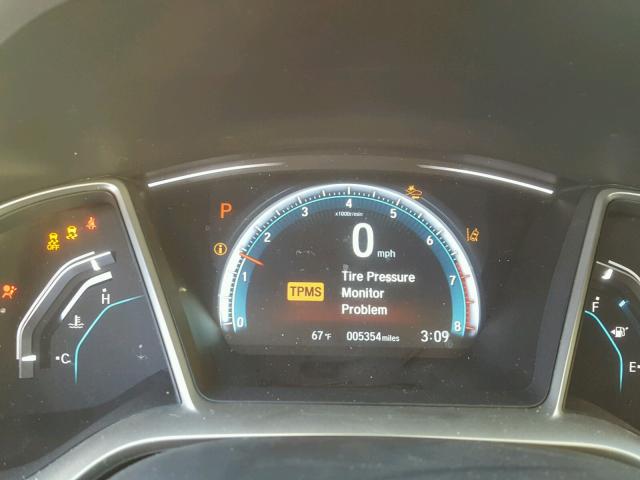 2HGFC2F8XGH550761 - 2016 HONDA CIVIC EX წითელი ფოტო 8