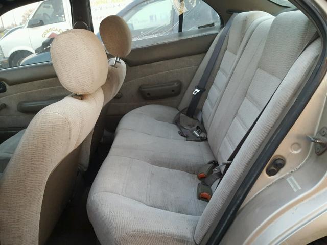 1Y1SK5264SZ013104 - 1995 GEO PRIZM BASE თაფლისფერი ფოტო 6