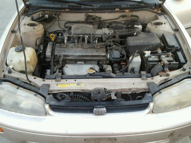 1Y1SK5264SZ013104 - 1995 GEO PRIZM BASE თაფლისფერი ფოტო 7