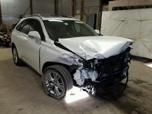 JTJZB1BA6B2403787 - 2011 LEXUS RX 450 WHITE photo 1