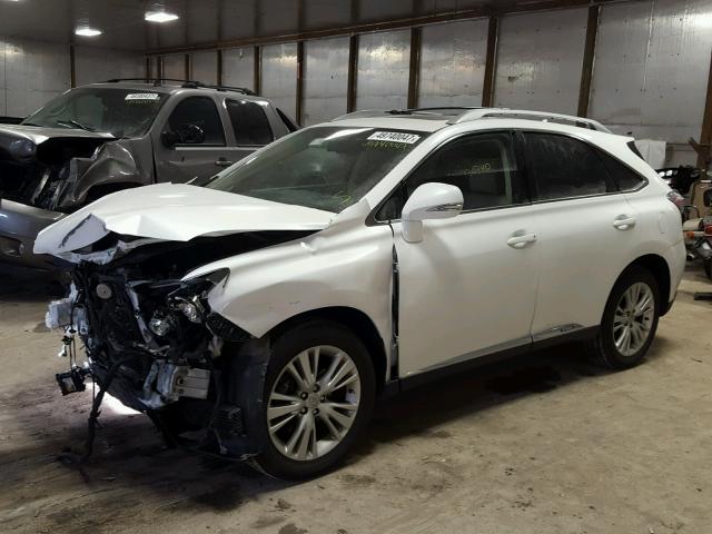 JTJZB1BA6B2403787 - 2011 LEXUS RX 450 WHITE photo 9