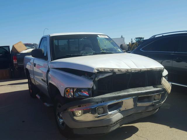 1B7HC16X41S176821 - 2001 DODGE RAM 1500 WHITE photo 1