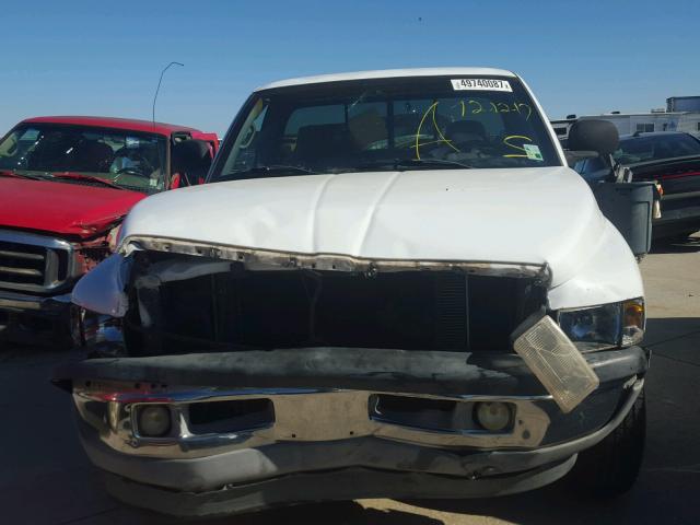 1B7HC16X41S176821 - 2001 DODGE RAM 1500 WHITE photo 7