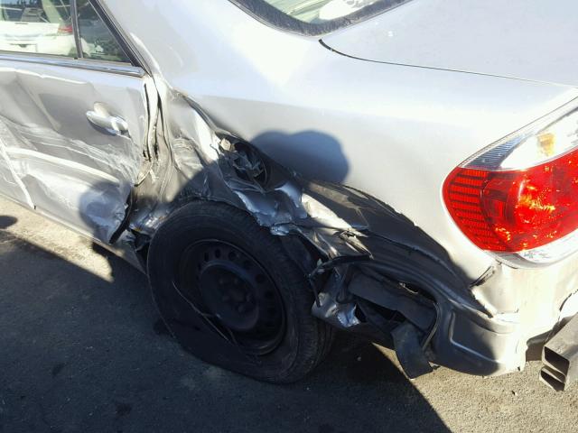 4T1BE32K05U055361 - 2005 TOYOTA CAMRY LE SILVER photo 10