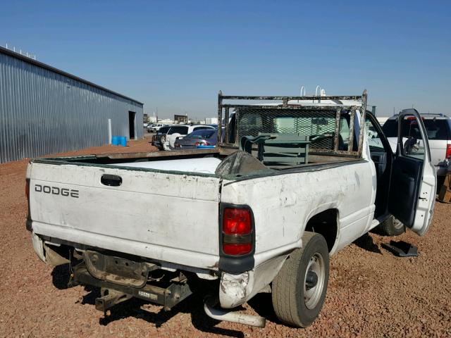 1B7HC16X2RS559006 - 1994 DODGE RAM 1500 WHITE photo 4