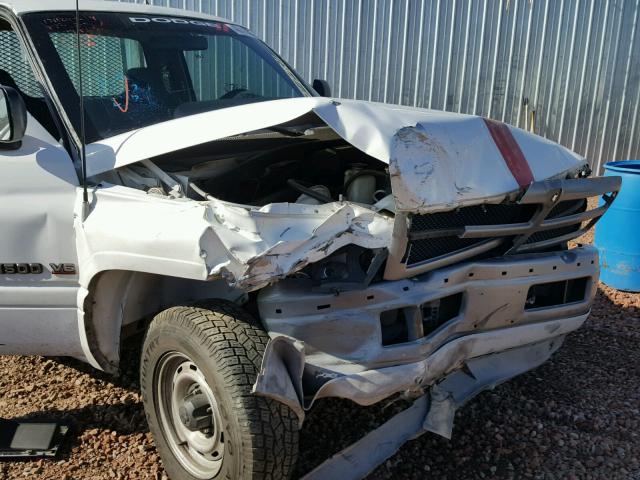 1B7HC16X2RS559006 - 1994 DODGE RAM 1500 WHITE photo 9