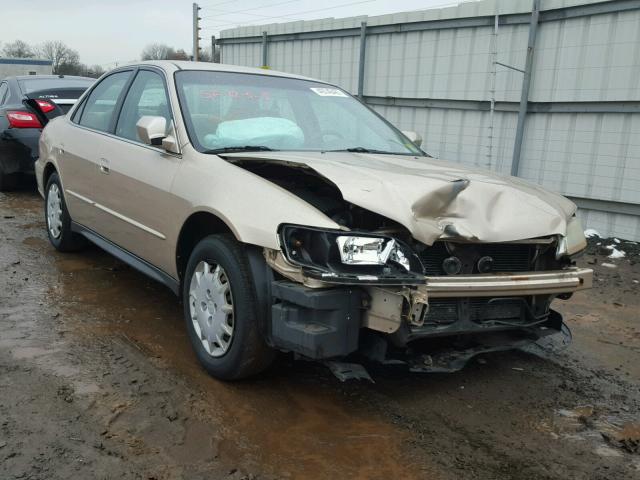 1HGCG665X2A123415 - 2002 HONDA ACCORD LX GOLD photo 1