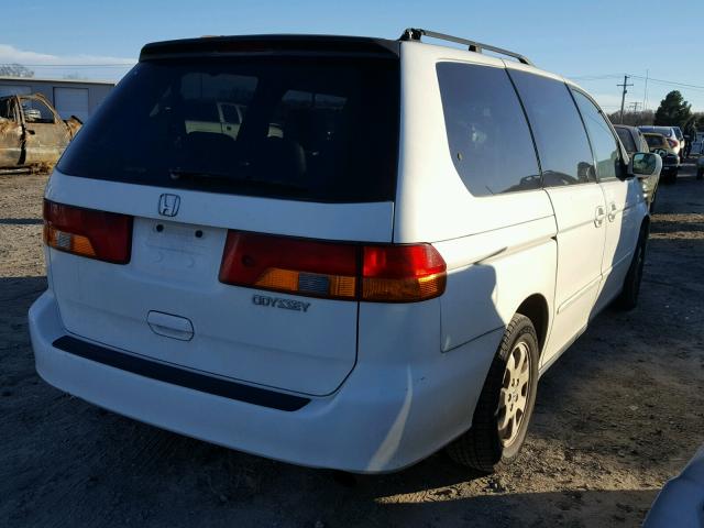 5FNRL18953B058828 - 2003 HONDA ODYSSEY EX WHITE photo 4