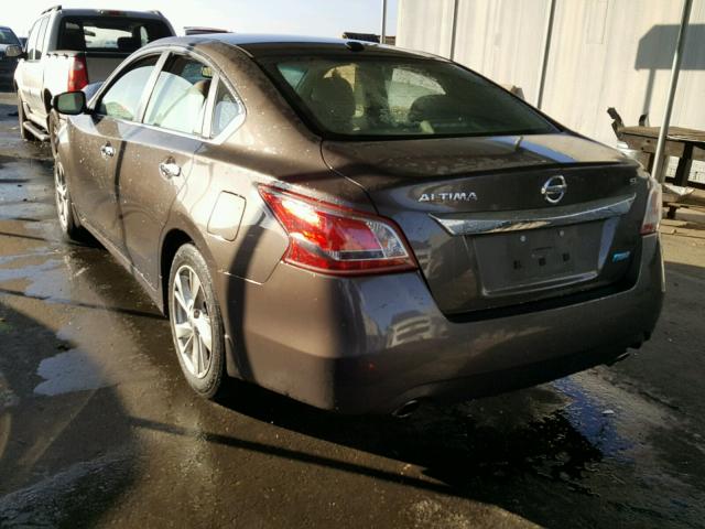 1N4AL3AP0DN453753 - 2013 NISSAN ALTIMA 2.5 BROWN photo 3