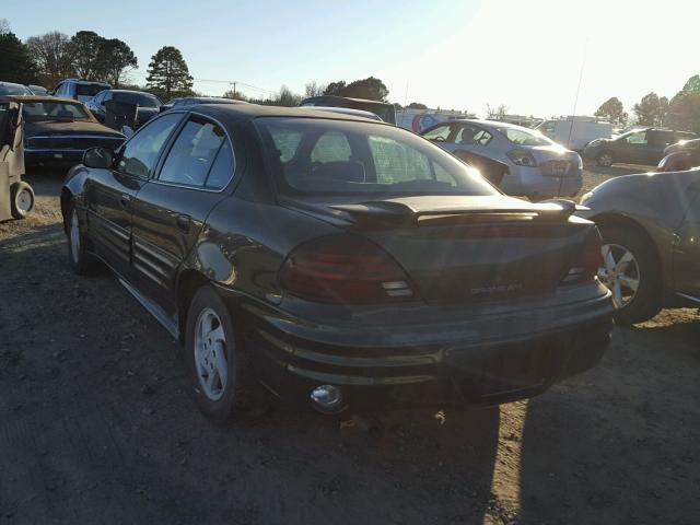 1G2NF52E6YM884206 - 2000 PONTIAC GRAND AM S GREEN photo 3