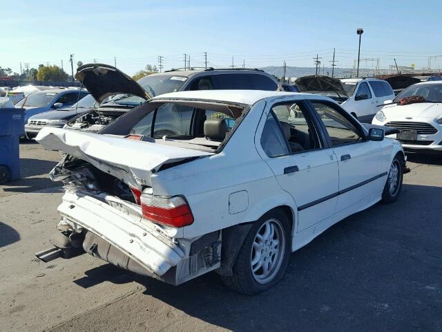 WBACB4315PFL06845 - 1993 BMW 325 I AUTO WHITE photo 4