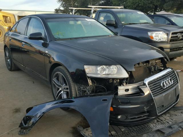 WAUAH74F28N136226 - 2008 AUDI A6 3.2 BLACK photo 1