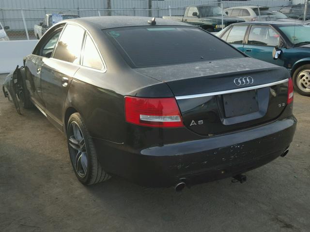 WAUAH74F28N136226 - 2008 AUDI A6 3.2 BLACK photo 3