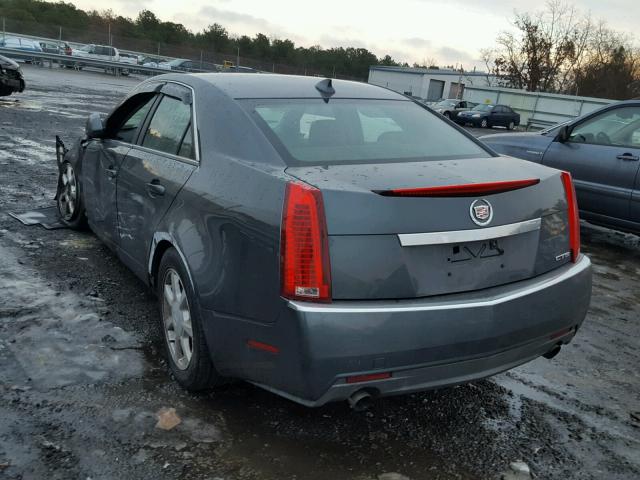 1G6DF577990160541 - 2009 CADILLAC CTS GRAY photo 3