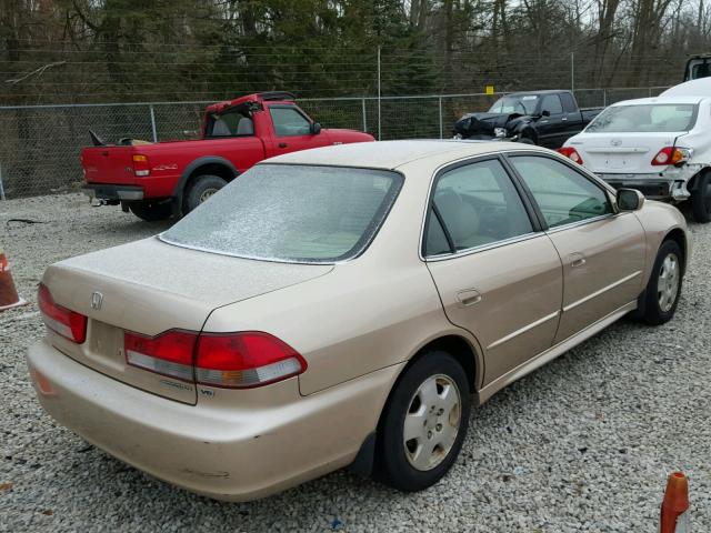 1HGCG16532A037057 - 2002 HONDA ACCORD EX GOLD photo 4