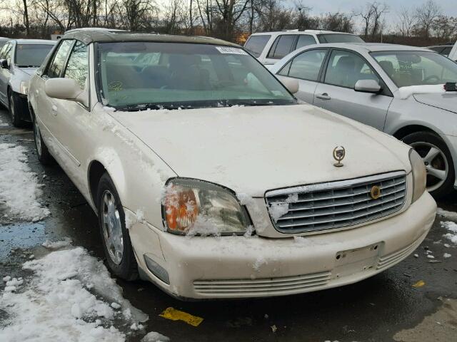 1G6KD54Y32U247117 - 2002 CADILLAC DEVILLE CREAM photo 1