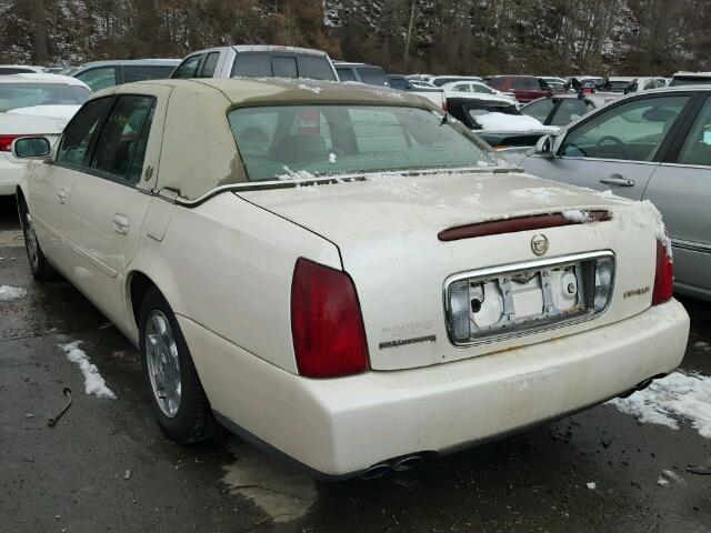 1G6KD54Y32U247117 - 2002 CADILLAC DEVILLE CREAM photo 3