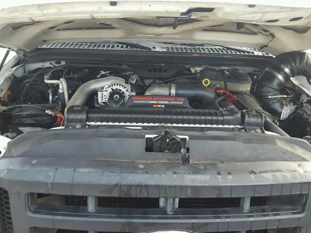 1FDWF37P26EC28585 - 2006 FORD F350 SUPER WHITE photo 7