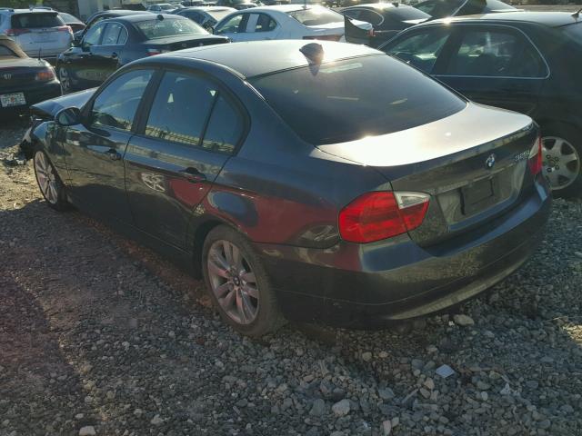 WBAVB13596PT14207 - 2006 BMW 325 I GRAY photo 3