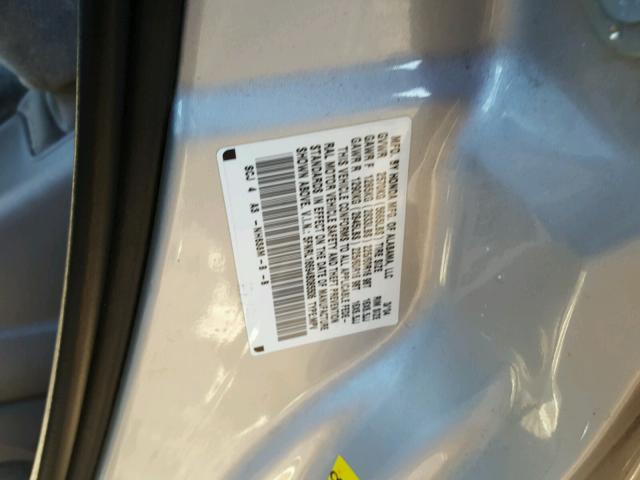 5FNRL18694B085506 - 2004 HONDA ODYSSEY EX SILVER photo 10