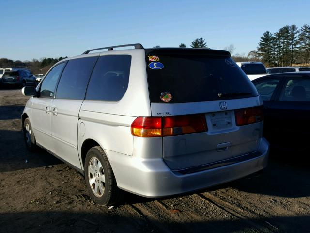 5FNRL18694B085506 - 2004 HONDA ODYSSEY EX SILVER photo 3