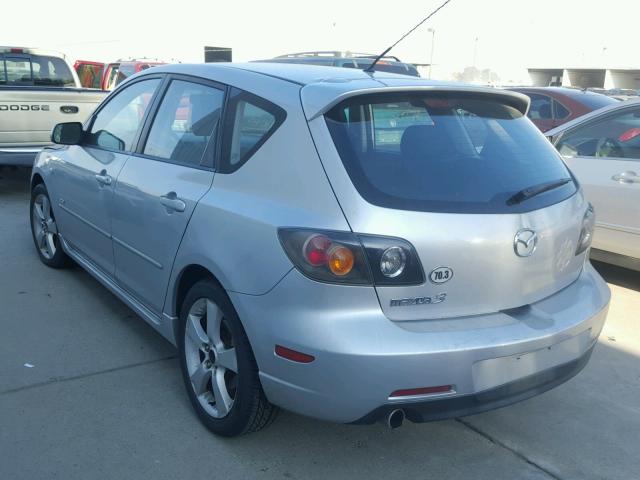 JM1BK143361516403 - 2006 MAZDA 3 HATCHBAC SILVER photo 3