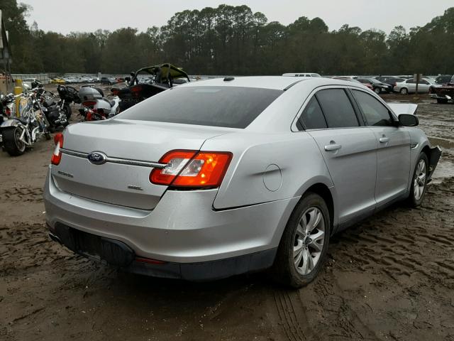 1FAHP2EW4BG148479 - 2011 FORD TAURUS SEL SILVER photo 4