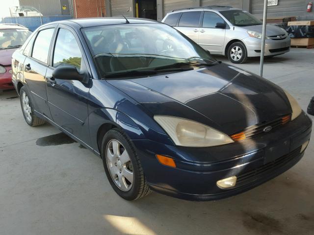 1FAHP38351W148728 - 2001 FORD FOCUS ZTS BLUE photo 1