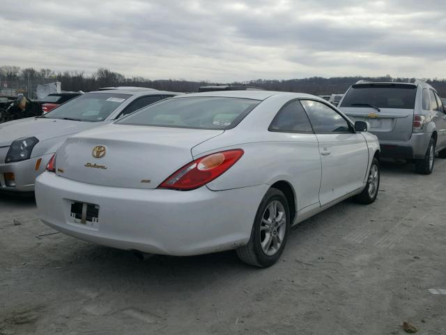 4T1CE38P46U653784 - 2006 TOYOTA CAMRY SOLA SILVER photo 4